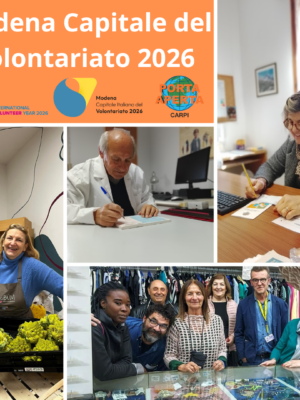IL VOLONTARIATO A PORTA APERTA CARPI NELL’ANNO MONDIALE DEL VOLONTARIATO
