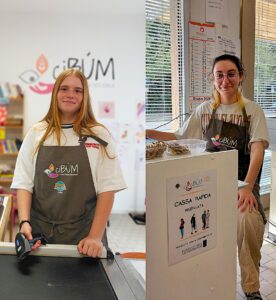 Alessia e Virginia, il volontariato giovane a Cibúm